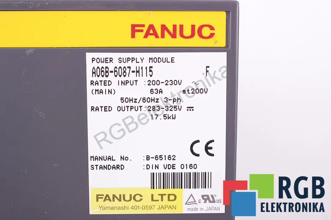 A06B-6087-H115 FANUC