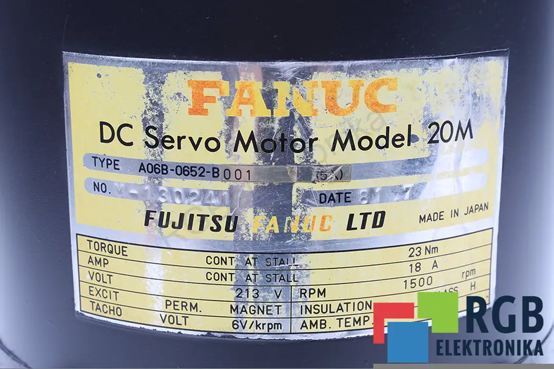A06B-0652-B001 FANUC