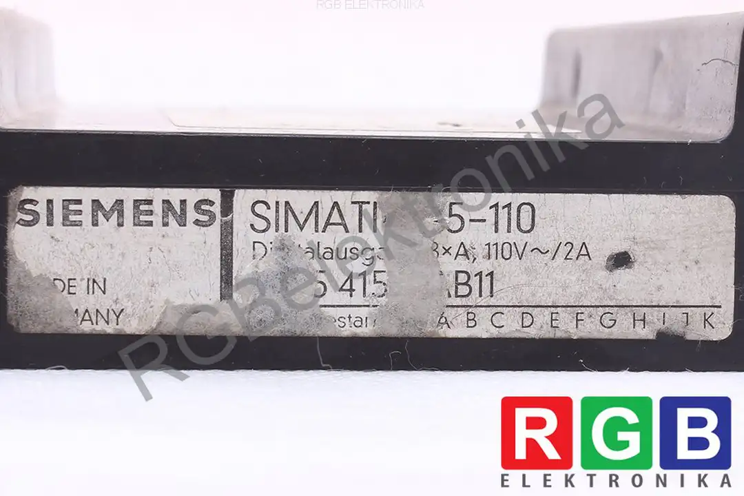 6es5415-7ab11-8xa-110v-2a-simatic-s5-110 SIEMENS Reparatur