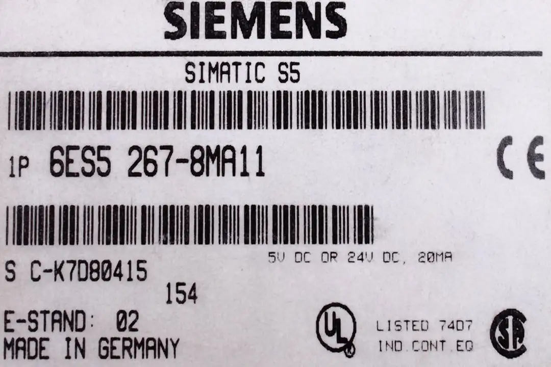 Service 6es5-267-8ma11 SIEMENS