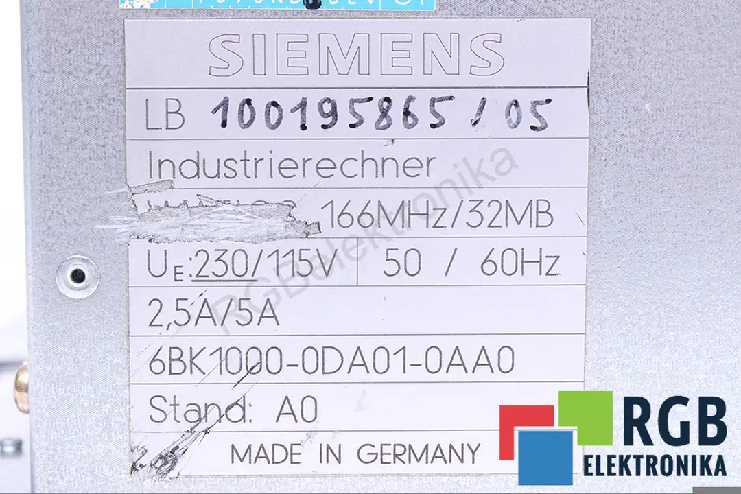 6BK1000-0DA01-0AA0 SIEMENS