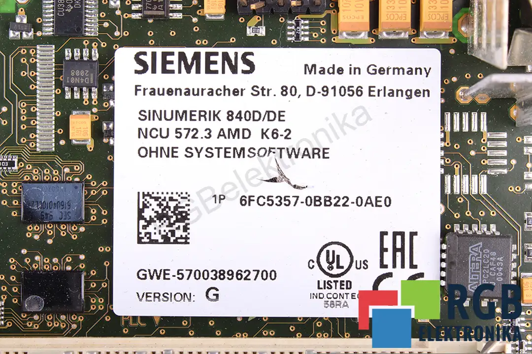 6fc5357-0bb22-0ae0-ver-g SIEMENS Reparatur