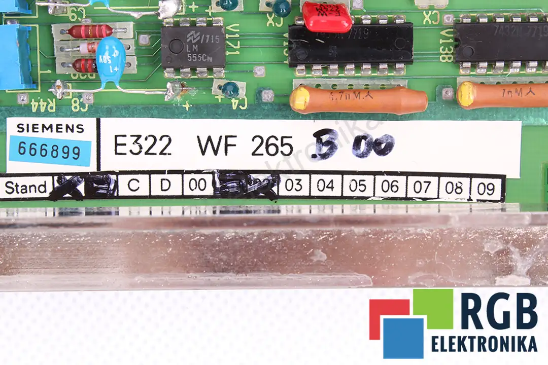 e322-wf265-b00 SIEMENS Reparatur