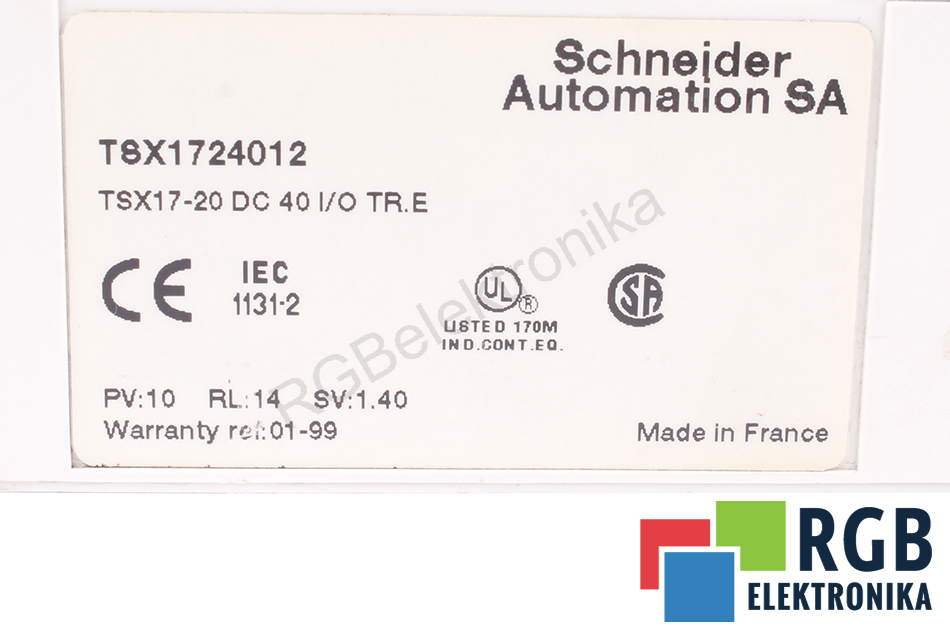 TSX1724012 SCHNEIDER ELECTRIC