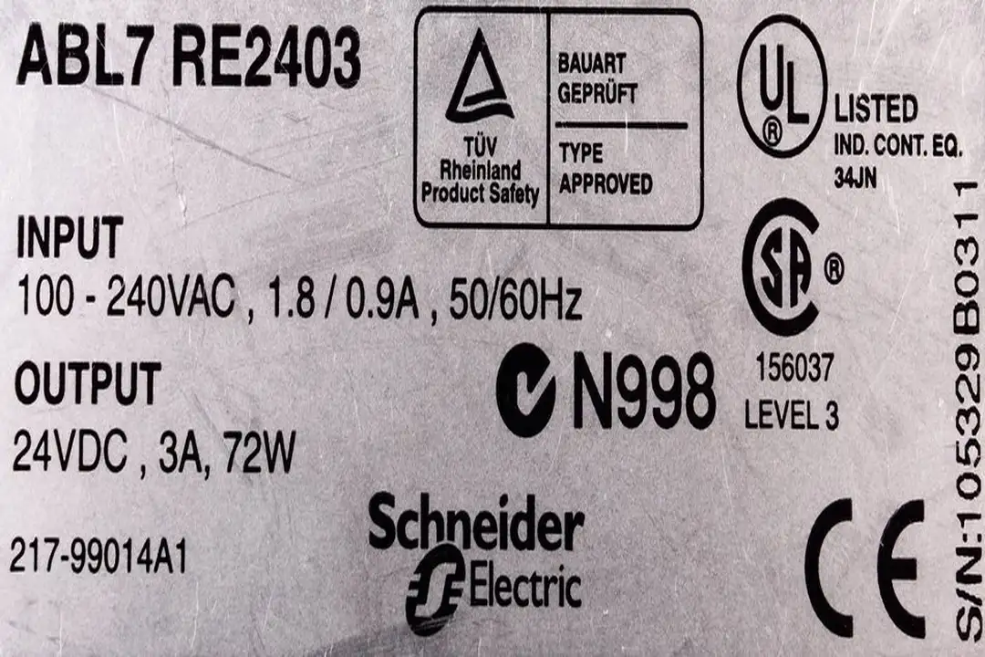 abl7-re2403 SCHNEIDER ELECTRIC Reparatur