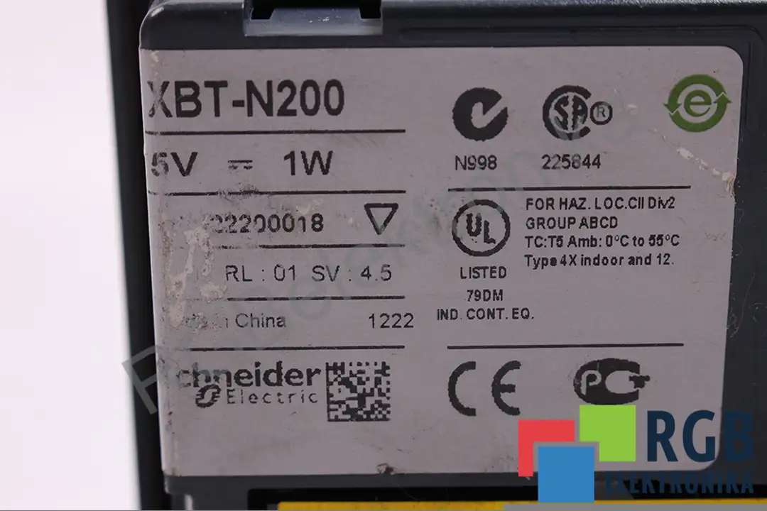 XBT-N200 SCHNEIDER ELECTRIC