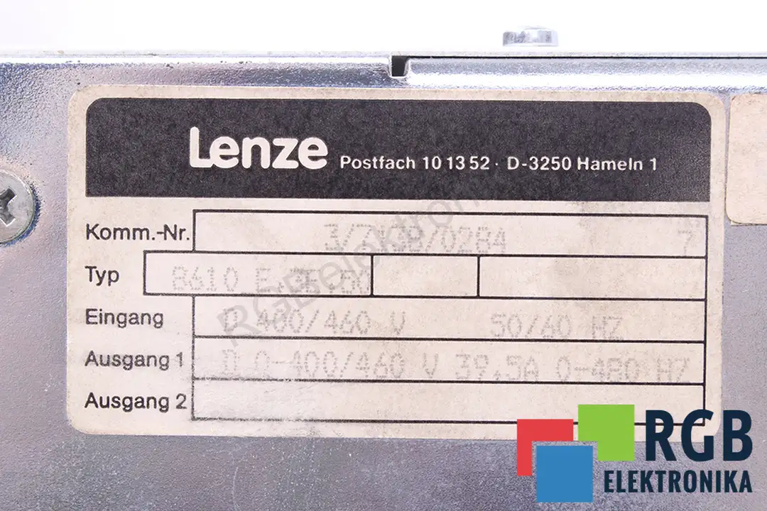 8610E.3E.50 LENZE