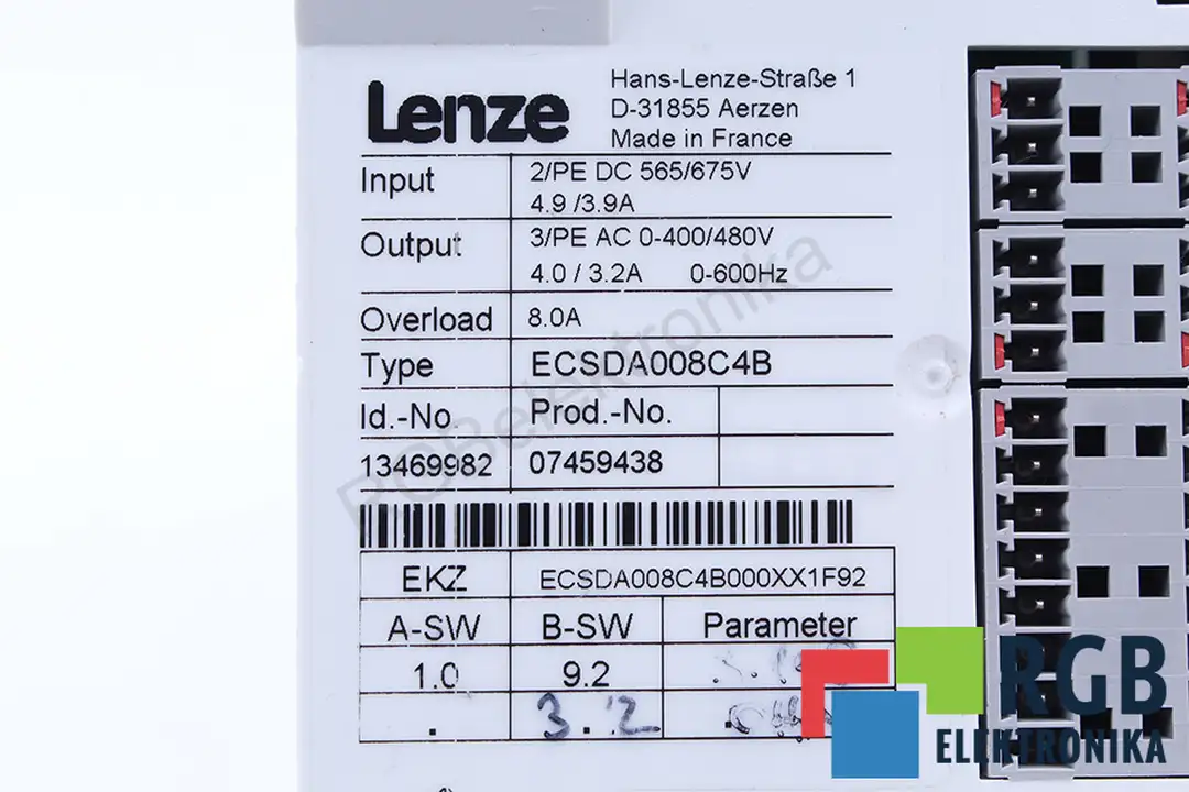 ECSDA008C4B LENZE