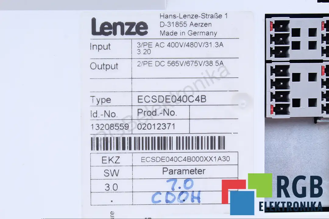 ECSDE040C4B LENZE