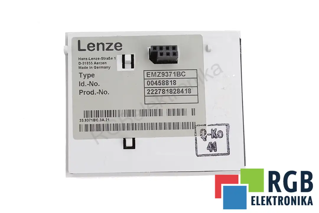 emz9371bc LENZE Reparatur