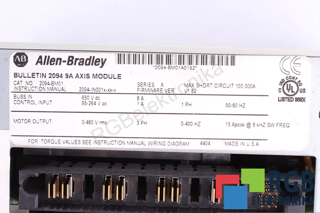 kinetix6000-2094-bm01 ALLEN BRADLEY Reparatur