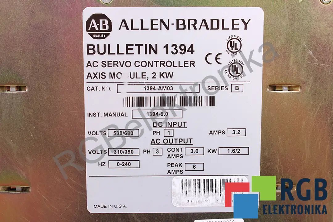 1394-AM03 ALLEN BRADLEY