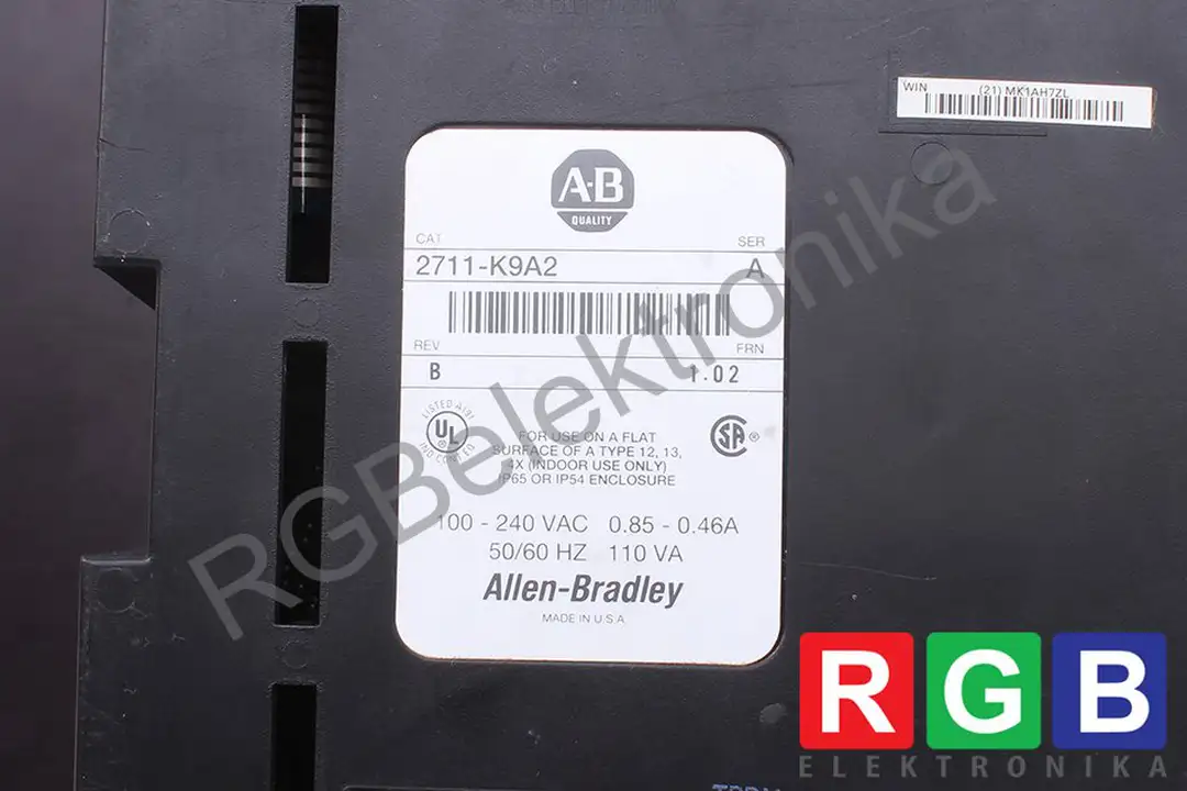 900 2711-K9A2 ALLEN BRADLEY