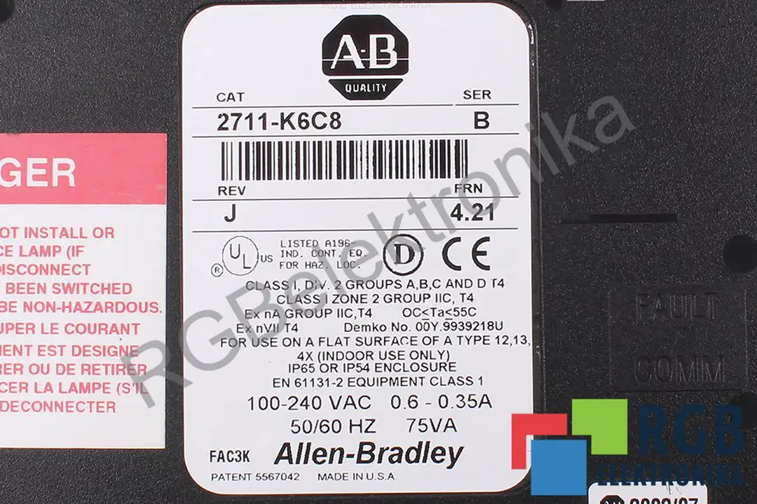 2711-K6C8 ALLEN BRADLEY