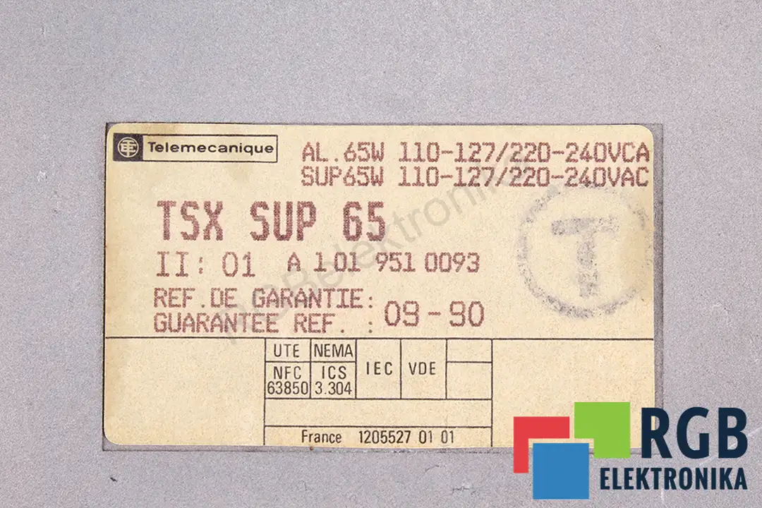 TSXSUP65 TELEMECANIQUE