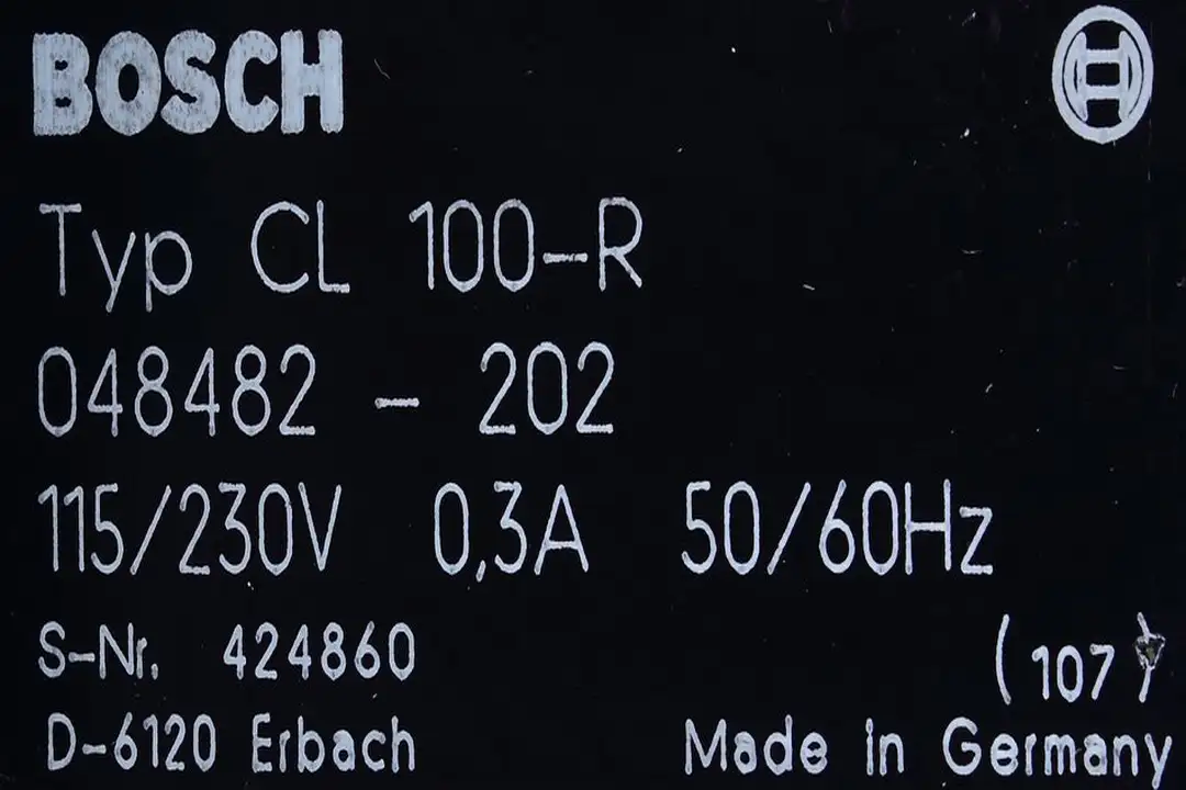 cl-100-r BOSCH Reparatur