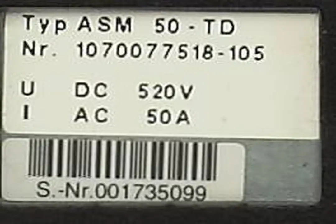 asm-50-td BOSCH Reparatur