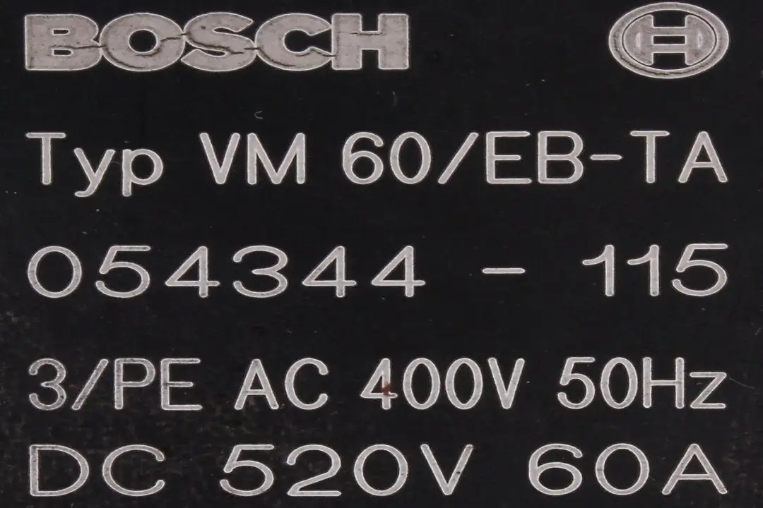 vm-60-eb-ta BOSCH Reparatur