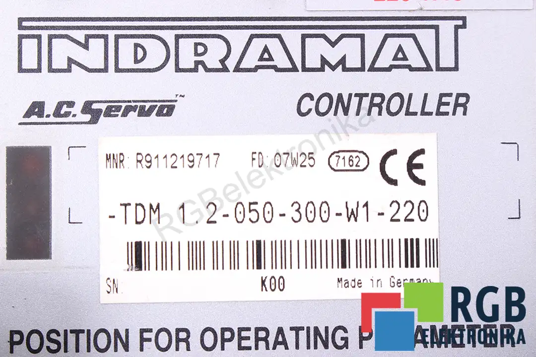 TDM 1.2-050-300-W1-220 INDRAMAT