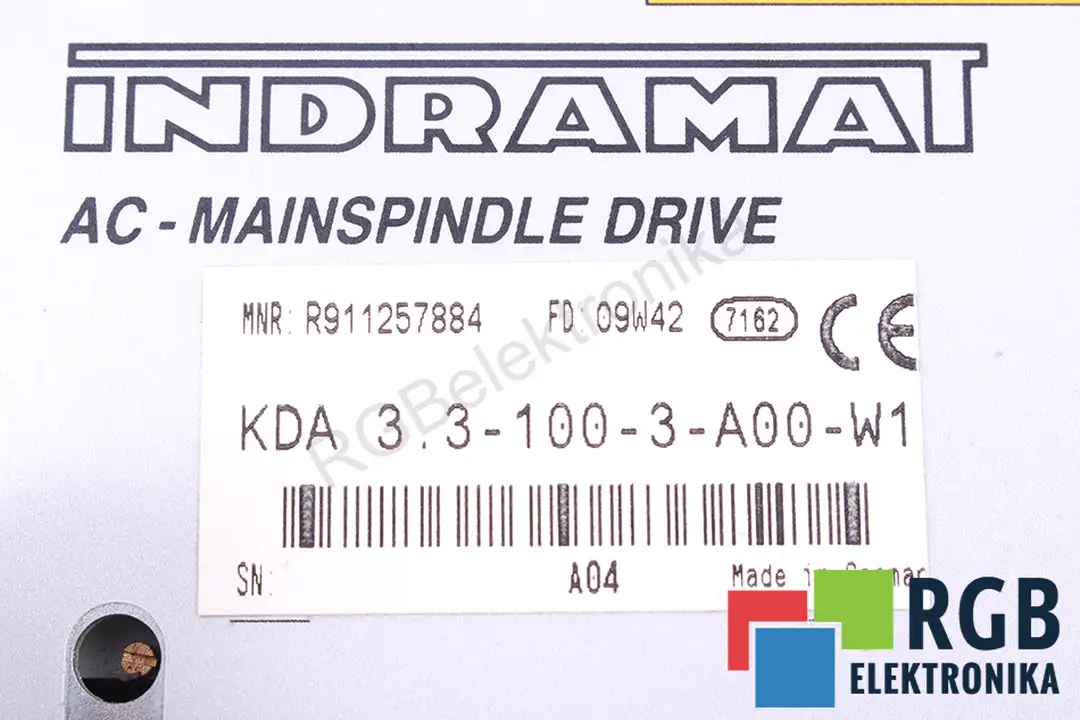 kda-3.3-100-3-a00-w1 INDRAMAT Reparatur