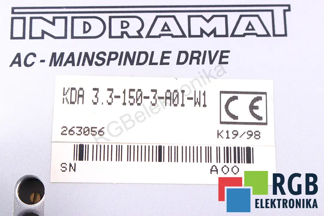 KDA3.3-150-3-A0I-W1 INDRAMAT