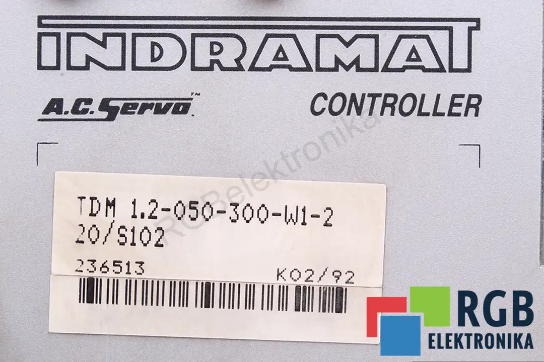 TDM1.2-050-300-W1-220/S102 INDRAMAT