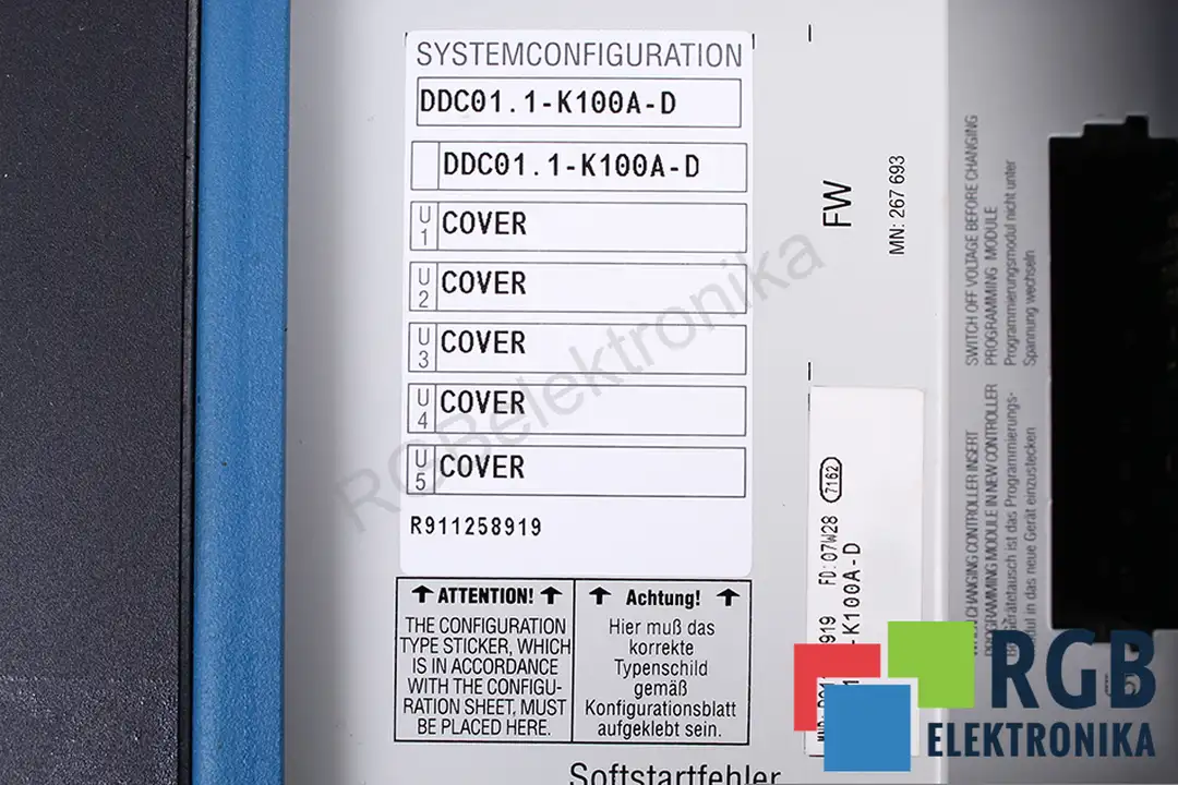 ddc01.1-k100a-d INDRAMAT Reparatur