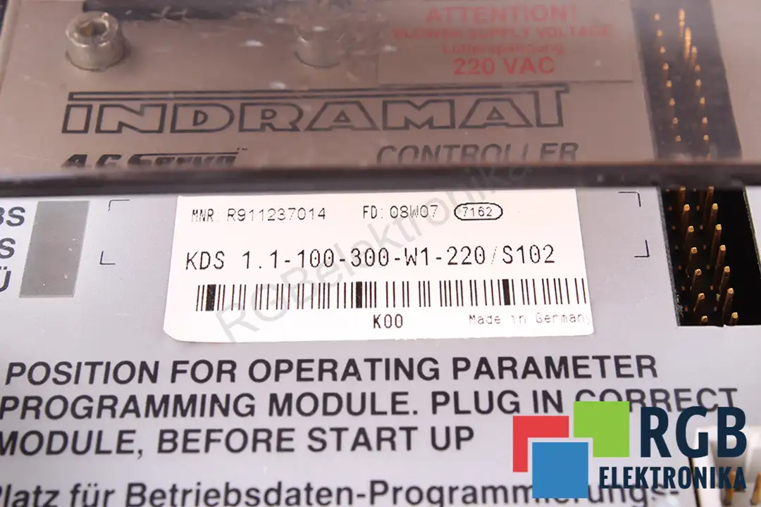 kds1.1-100-300-w1-220-s102 INDRAMAT Reparatur