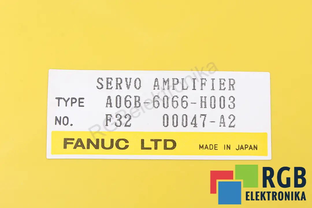 A06B-6066-H003 FANUC