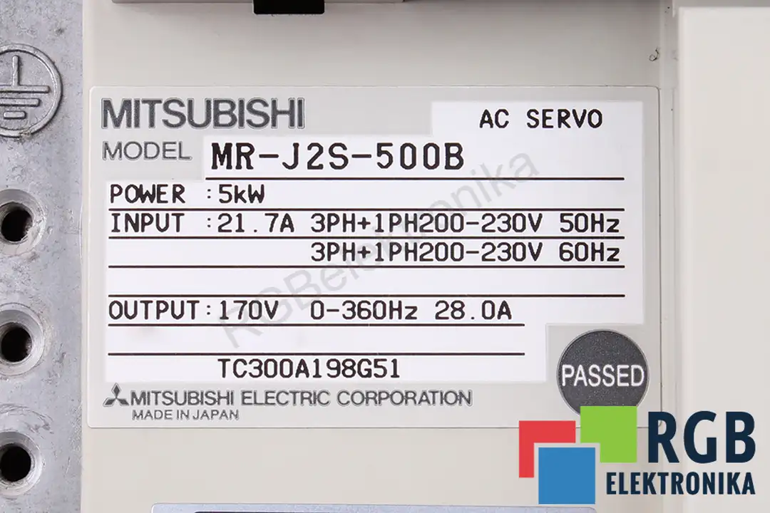 MR-J2S-500B MITSUBISHI ELECTRIC