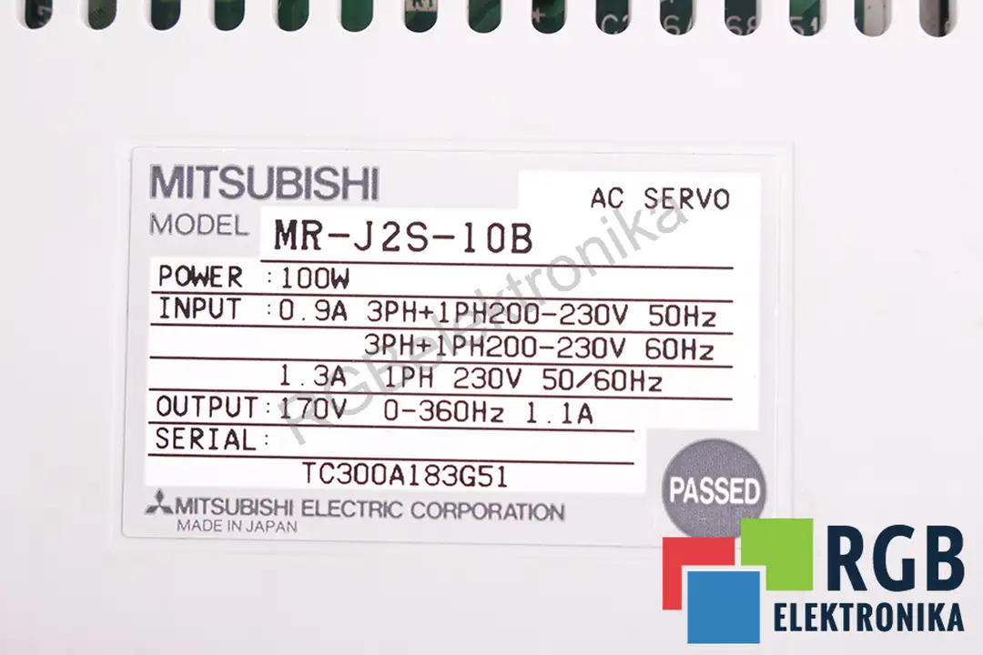 MR-J2S-10B MITSUBISHI ELECTRIC