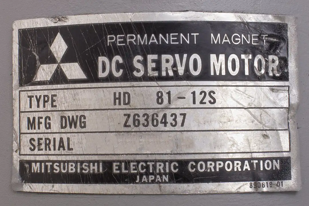 hd-81-12s MITSUBISHI ELECTRIC Reparatur