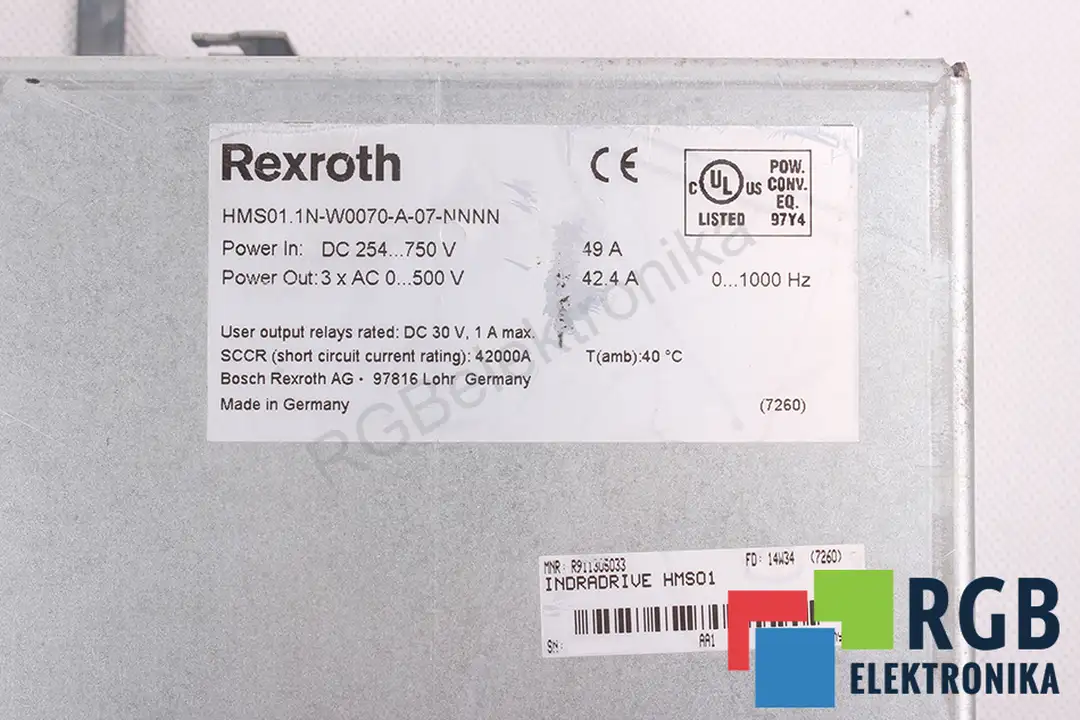 HMS01.1N-W0070-A-07-NNNN BOSCH REXROTH