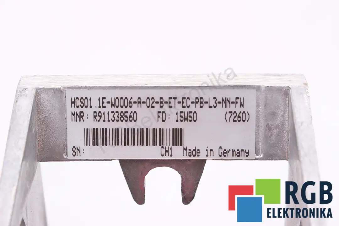 HCS01.1E-W0006-A-02-B-ET-EC-PB-L3-NN-FW BOSCH REXROTH