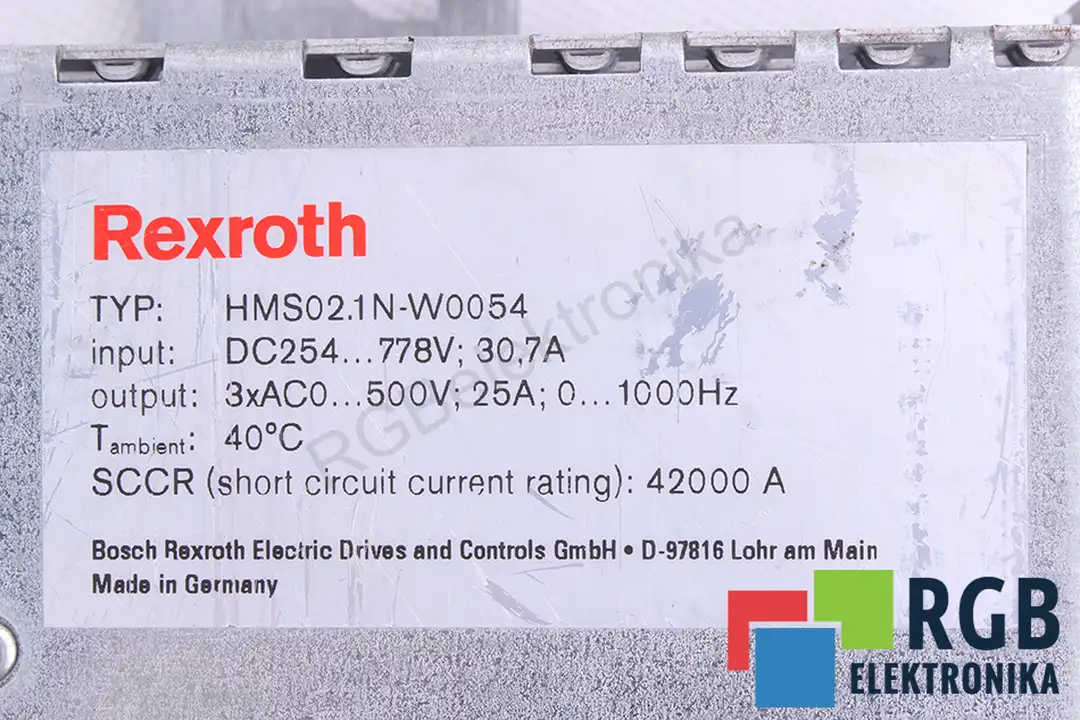 HMS02.1N-W0054-A-07-NNNN BOSCH REXROTH