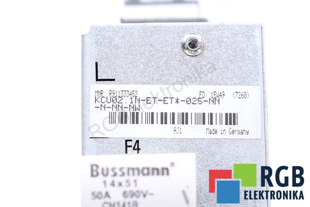 KCU02.1N-ET-ET*-025-NN-N-NN-NW BOSCH REXROTH
