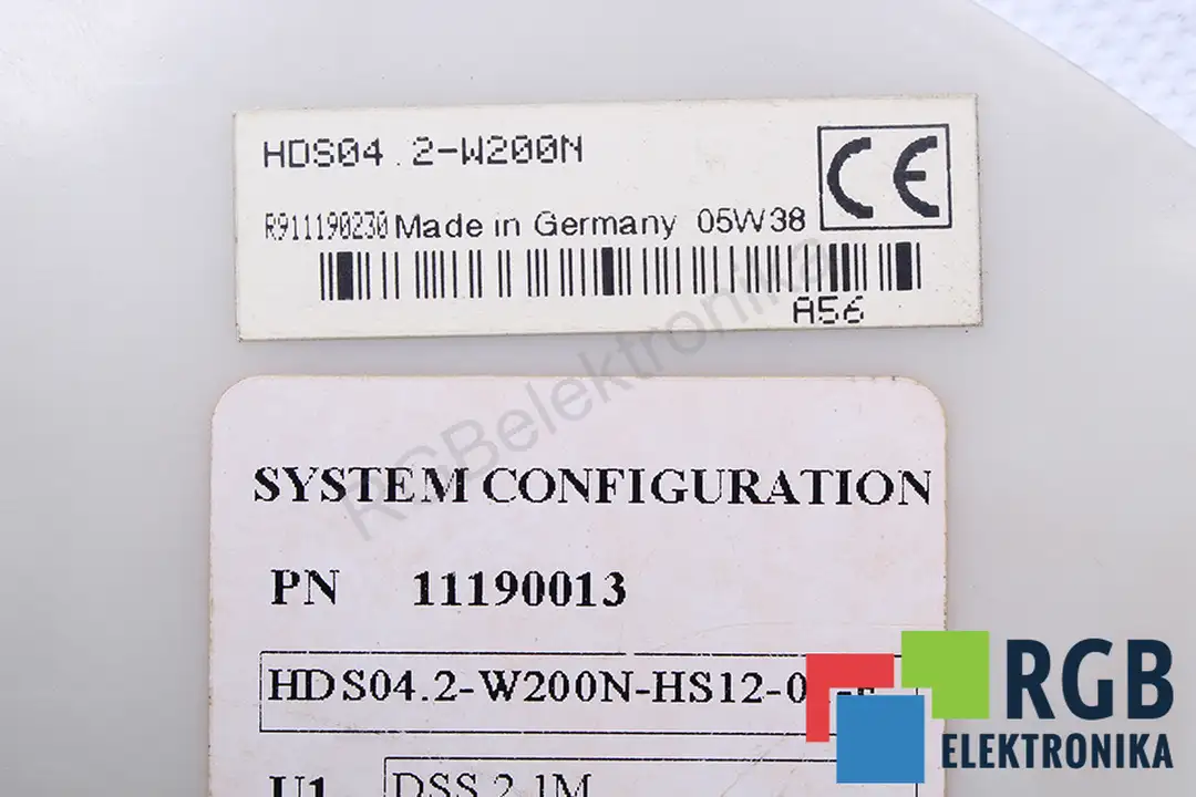 HDS04.2-W200NHS12-01-F FWA-DIAX04-SSE-01VRS-MS BOSCH REXROTH