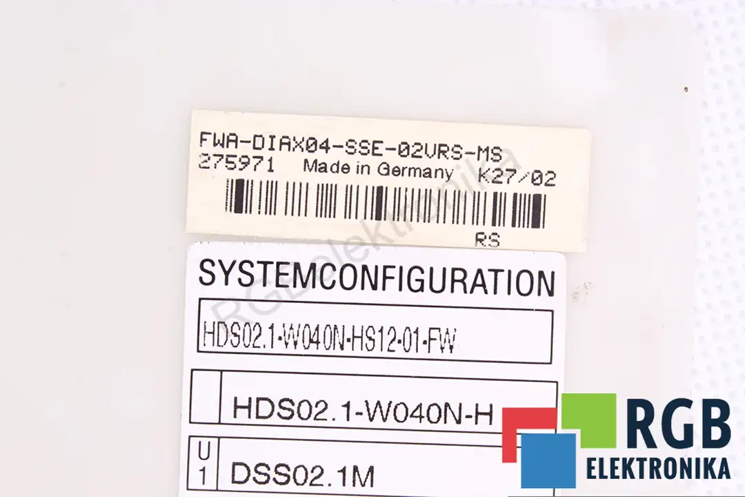 HDS02.1-W040N-HS12-01-FW BOSCH REXROTH