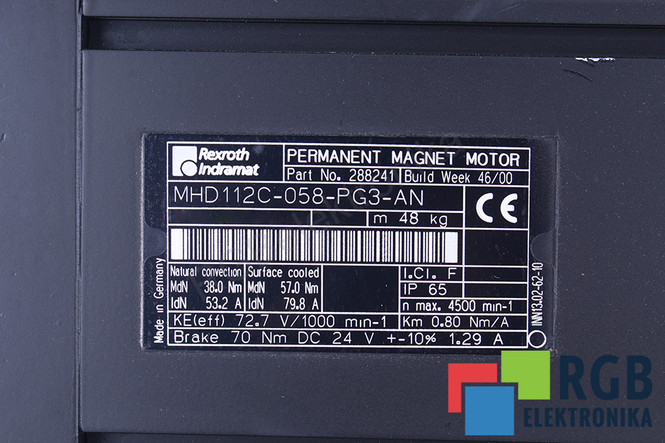 MHD112C-058-PG3-AN BOSCH REXROTH