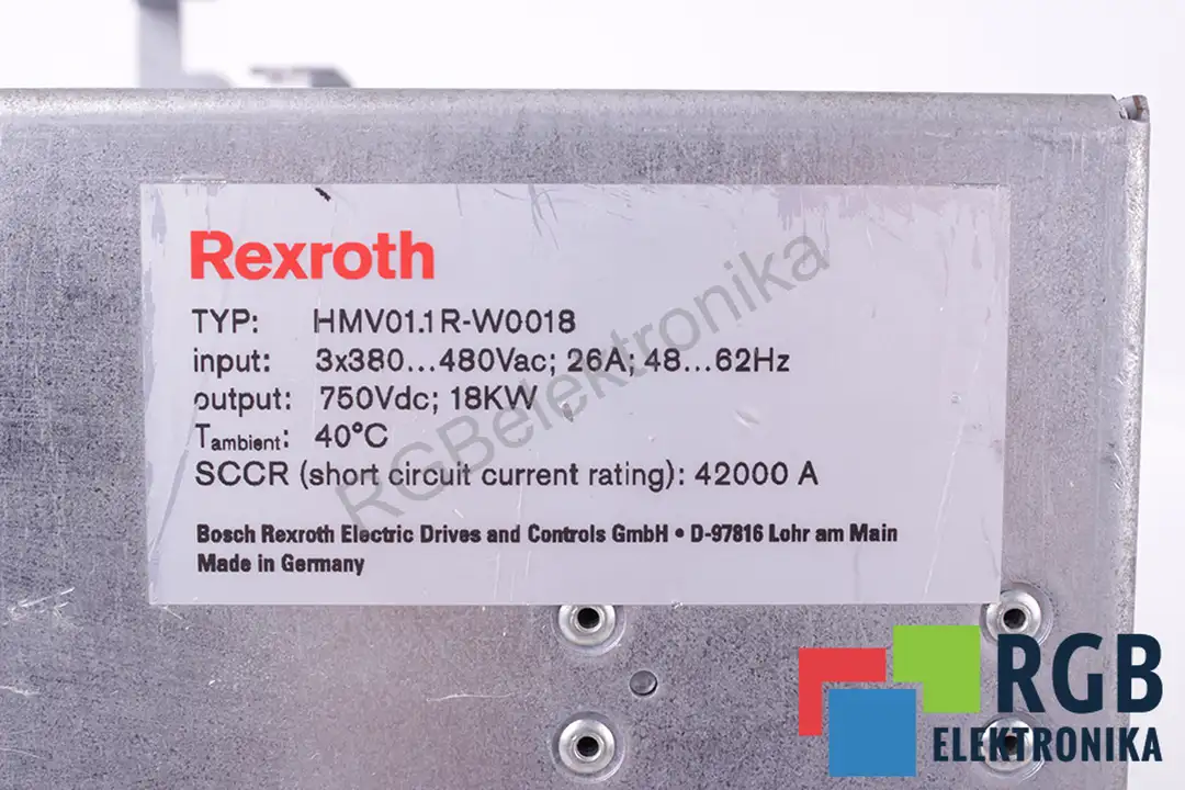 HMV01.1R-W0018-A-07-NNNN BOSCH REXROTH