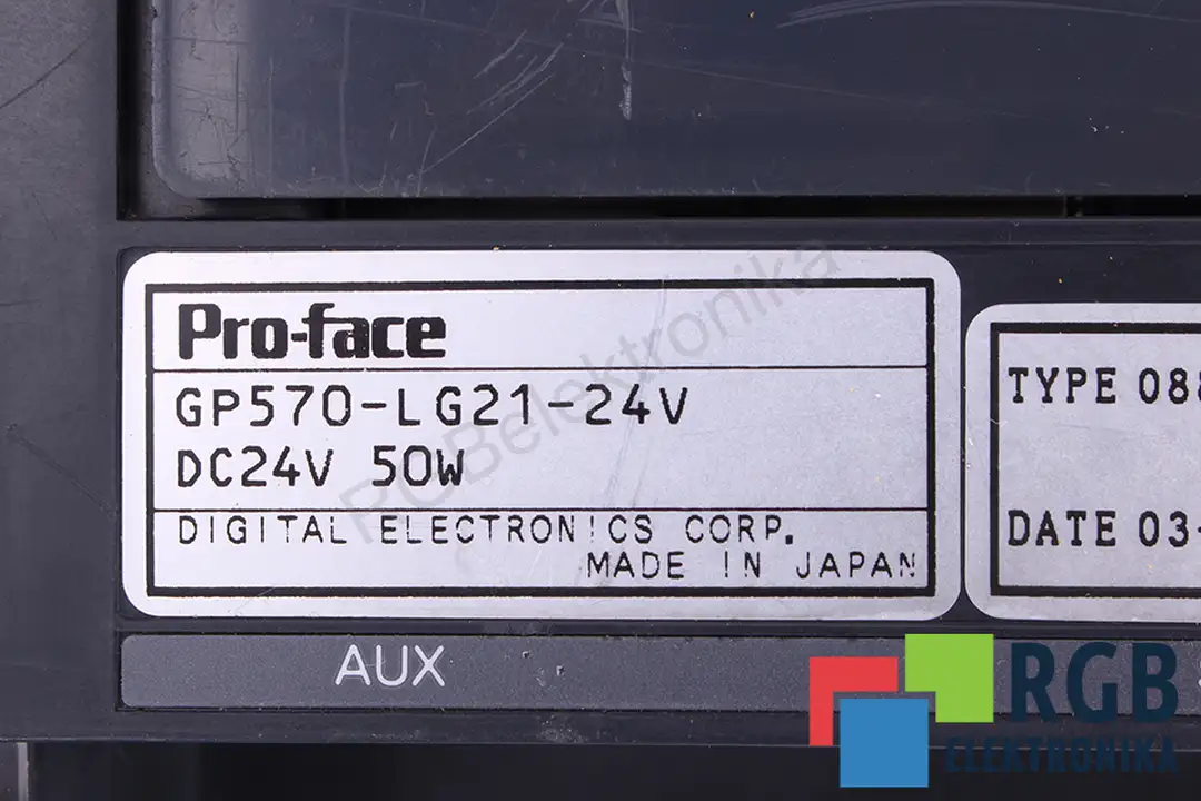 GP570-LG21-24V PRO-FACE