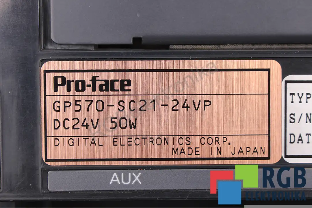 GP570-SC21-24VP PRO-FACE