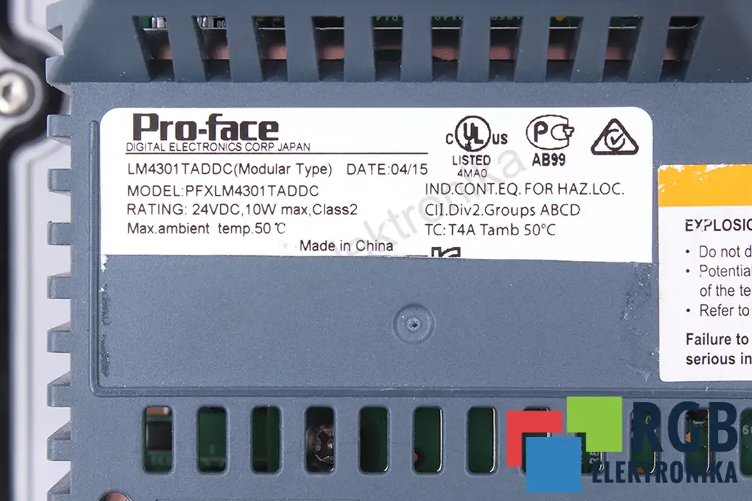PFXLM4301TADDC PRO-FACE