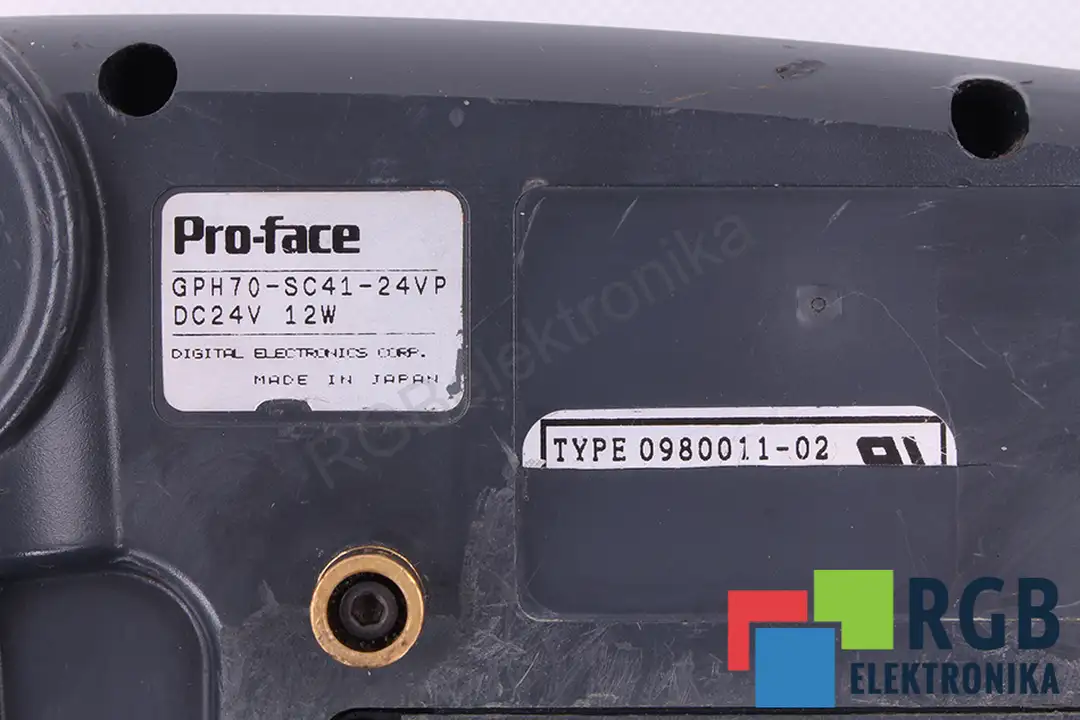 GPH70-SC41-24VP PRO-FACE