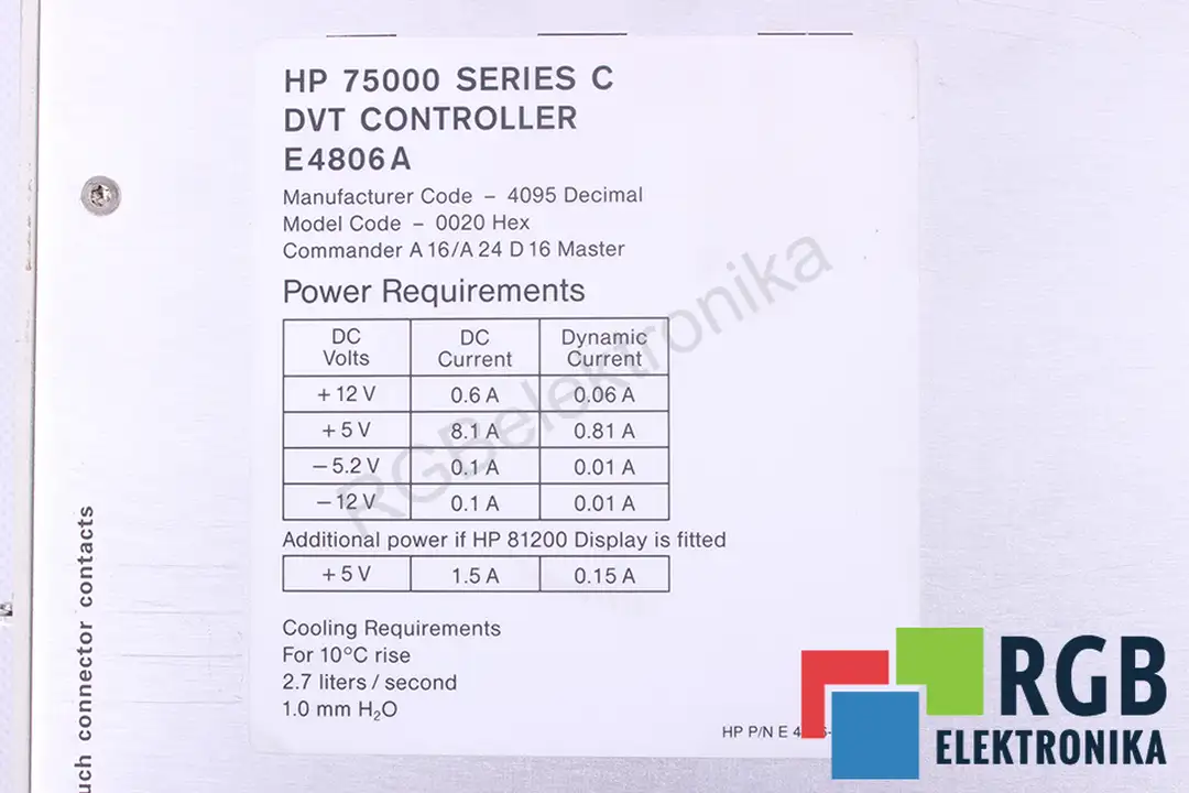 E4806A HP