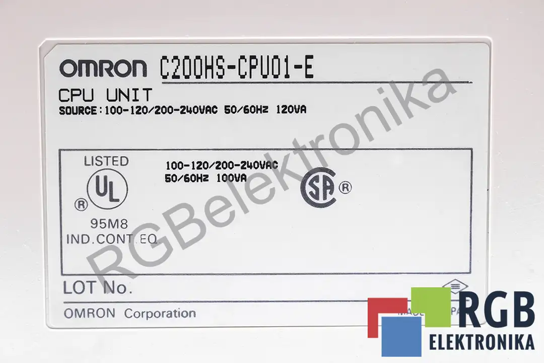 C200HS-CPU01-E OMRON