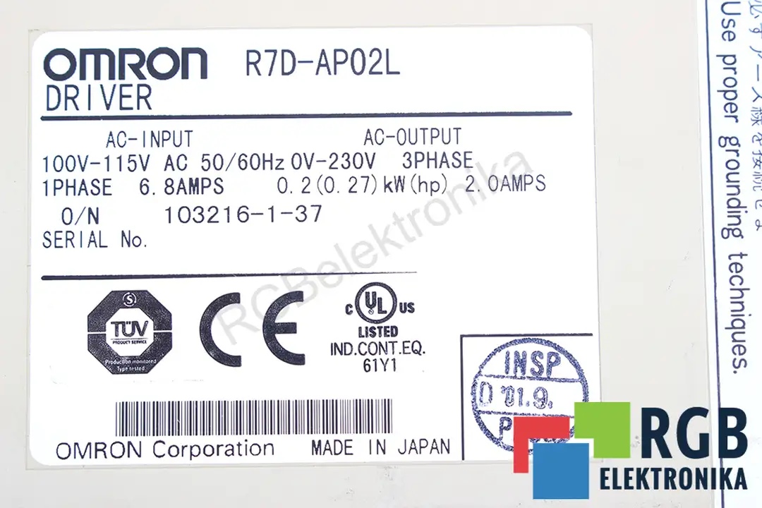 R7D-AP02L OMRON