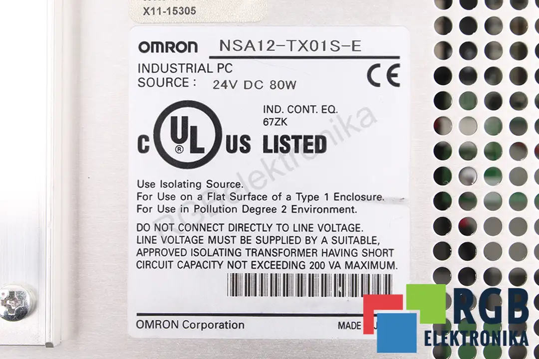 NSA12-TX01S-E OMRON