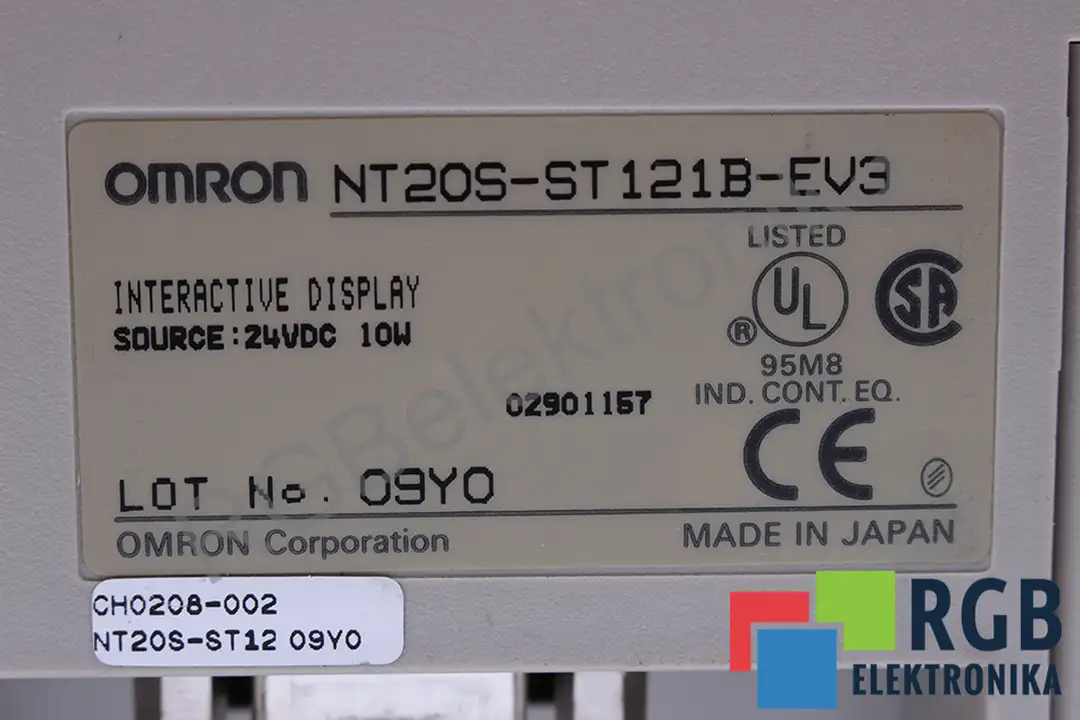 NT20S-ST121B-EV3 OMRON