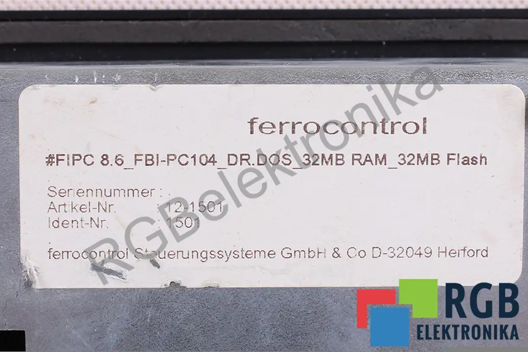 FIPC8.6_FBI-PC104_DR.DOS_32MB RAM_32MB FERROCONTROL